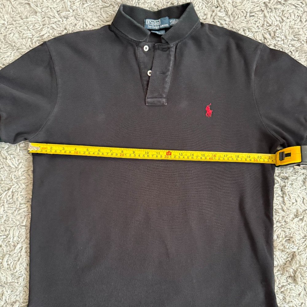 Polo Ralph Lauren Black Polo (Red Logo)